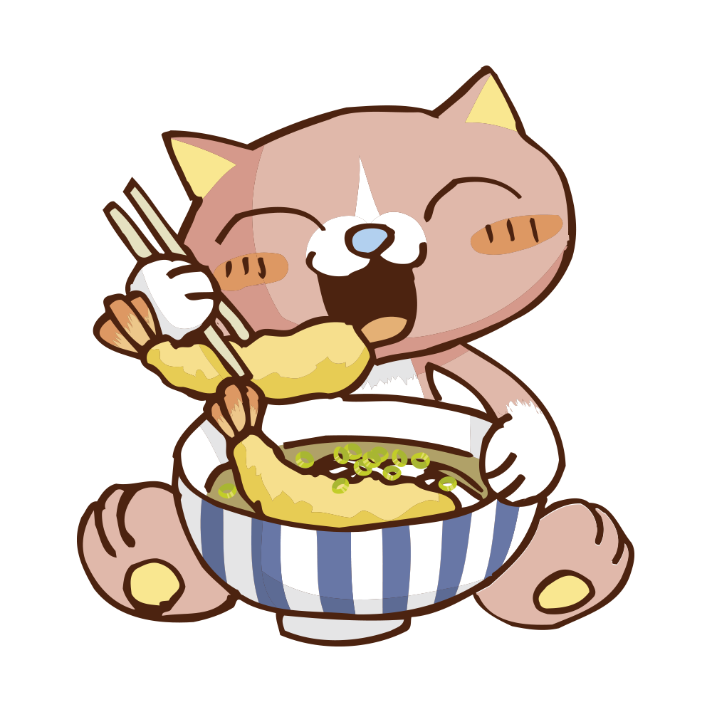 最新のhdうどん イラスト かわいい すべてのイラスト画像